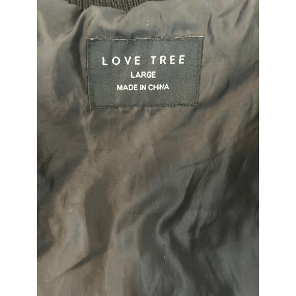 Lovetree Women’s Black and Brown Quilted Jacket Size Large - Picture 5 of 5